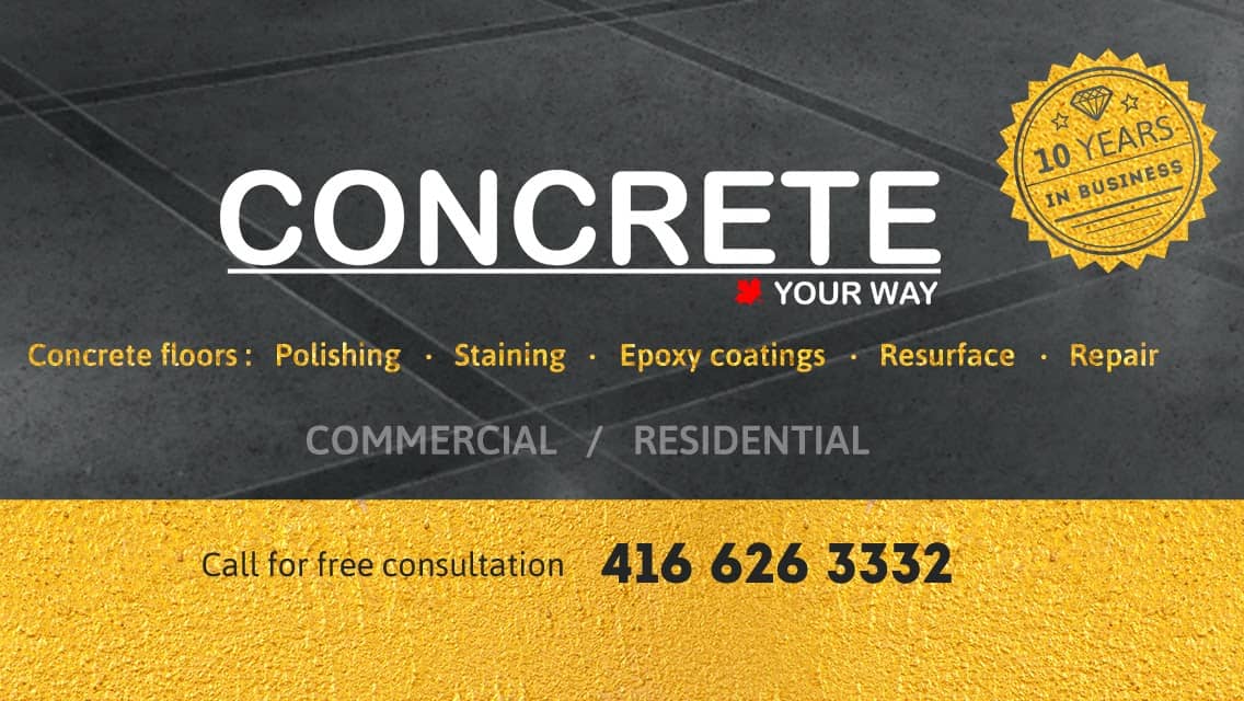 Concrete Your Way Inc