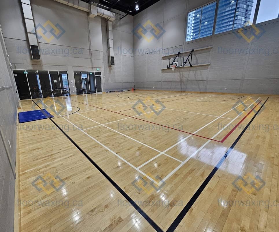 Floorwaxing.ca | Basketball Gym Court Installation, Refinishing, Line Painting, Epoxy, Concrete & Indoor/Outdoor Courts