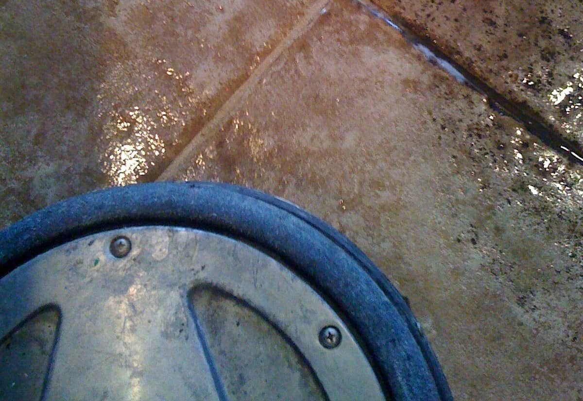 Grout,tile,concrete grinder and polishing and stone cleaning by Grout Clinic photo 2