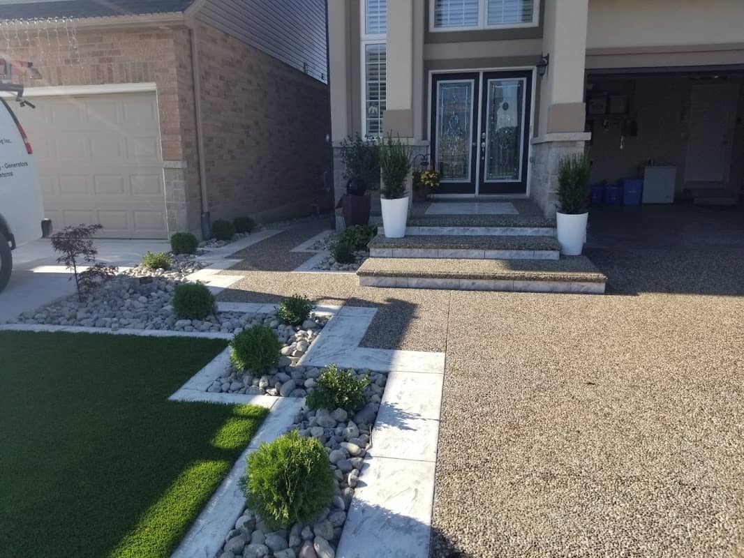 Stamped & Decorative Concrete work photographed at a Greater Toronto Area company listed in this category