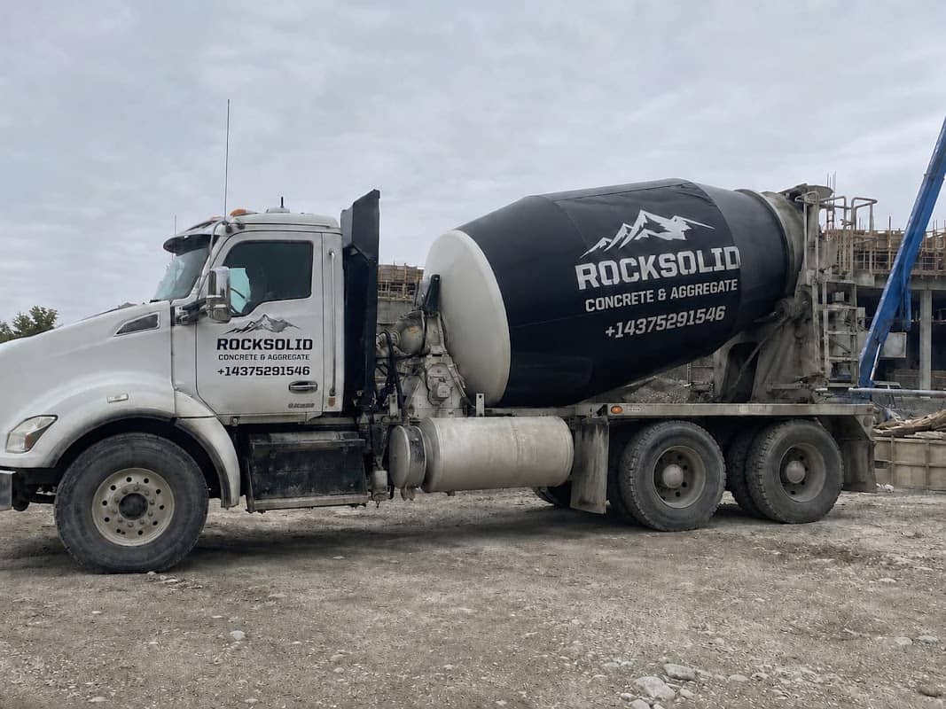 Rock solid concrete and aggregate